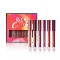 Niceface Quality Lip Glaze Velvet Matte Lip Glaze Set Matte Non-Stick