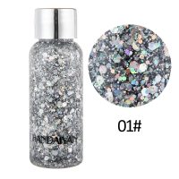 HANDAIYAN Mermaid Scale Face Body Sequins Body Lotion Glitter Cream