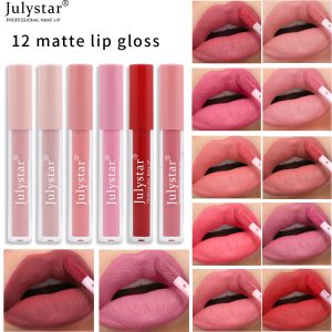 Fog Matte Makeup Free Ice Cream Lip Glaze Velvet Does Not Stick To Lip