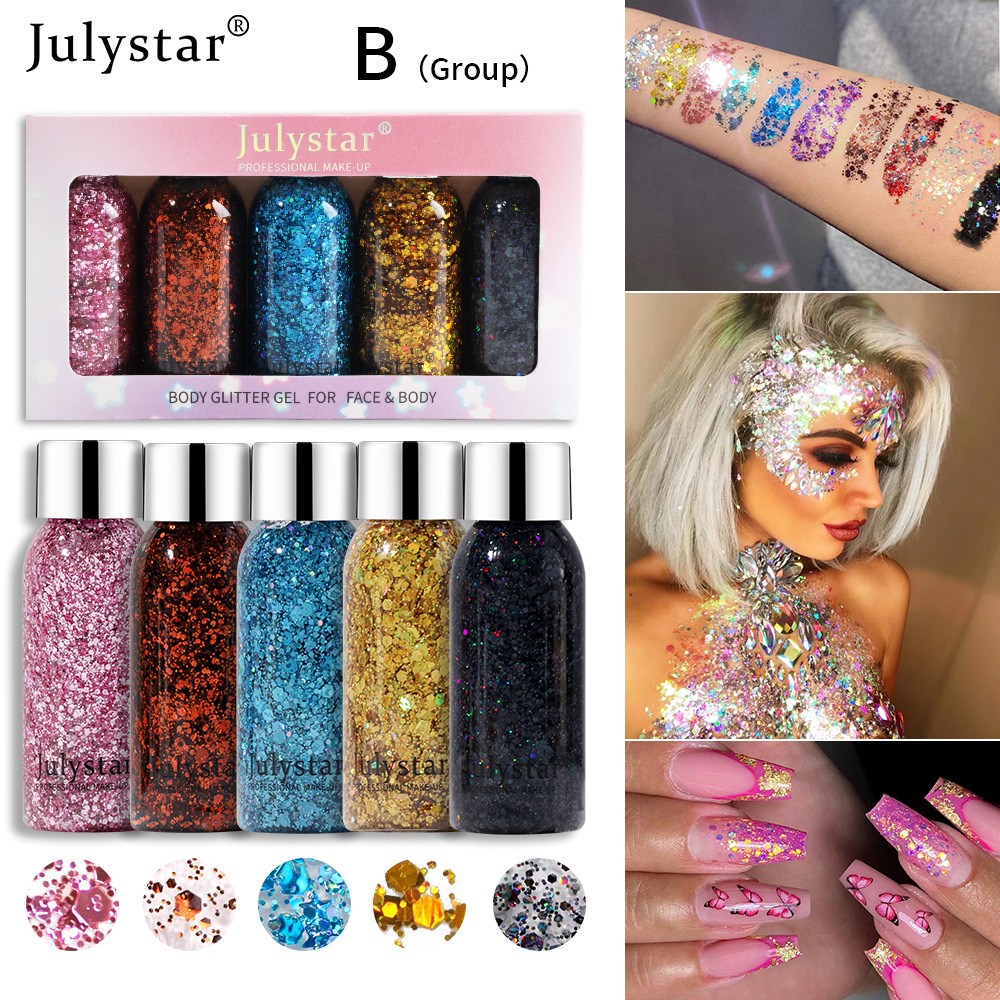 Color Gold Cong Sequins Eyeshadow Liquid High Color Makeup Dazzling