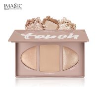 IMAGIC Three Color Highlighter Face Brightening Three Dimensional Shadow