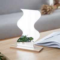 Irregular Acrylic Mirror For Photo Props, Desk Makeup Mirror