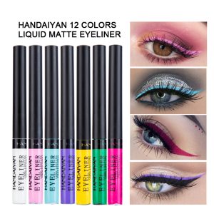 Makeup Color Eyeliner Matte Quick-Drying Liquid Eyeliner No Smudging