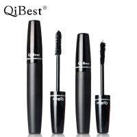 Makeup Qibest Black Tube 3D Mascara Fiber Combination Set Thick And