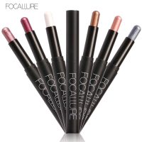 FOCALLURE 12 Colors Eyeshadow Sticker Shadows Pencil Eyeliner