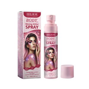 Stage Makeup Glitter Spray Facial Clavicle Brightening Glitter Natural