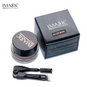 IMAGIC Makeup Waterproof Eyebrow Cream 6 Colors Optional With Brush Head