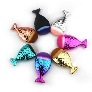 Nail Cleaning Brush Tools Remove Dust Powder Brush Nail File Art Mermaid