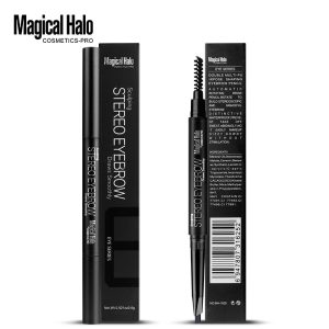 Makeup 5 Color Automatic Eyebrow Pencil Double Head Rotating Waterproof