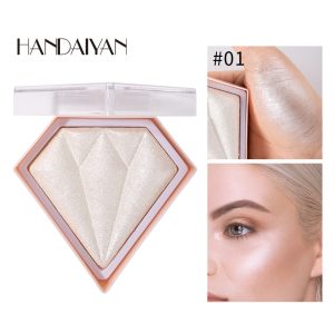Diamond Highlighter Powder Brighten Skin Tone Repair Glitter Powder Nose