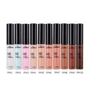 Popfeel Liquid Foundation Concealer CREAM CONTOUR Full Cover Face Makeup