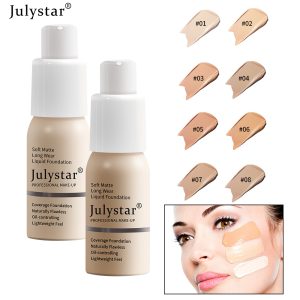 Liquid Foundation Concealer Long-Lasting Moisturizing Oil Control BB