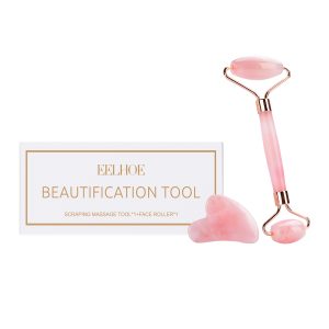 Powder Roller Massager Set Soothing Massage Skin Facial Firming Skin