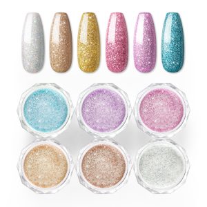 Crystal Powder Carved Pollen Coscelia Crystal Color Powder European And