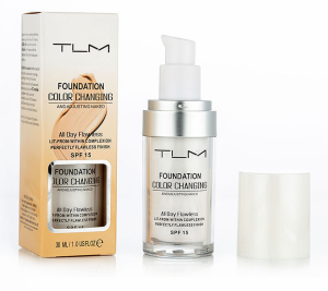30ml TLM Color Changing Liquid Foundation Makeup Change To Skin Tone By