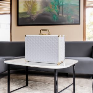 Portable Makeup Case, Travel Makeup Bag With LED Mirror