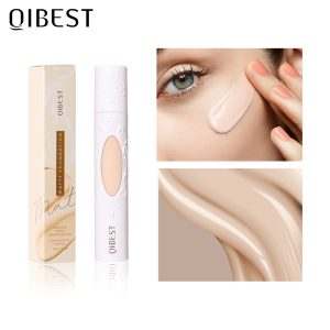 QIBEST Liquid Foundation Long Lasting Makeup Concealer Moisturizing
