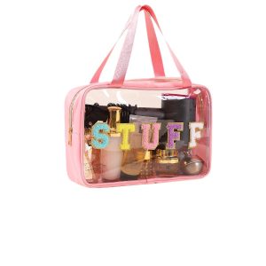 Clear Waterproof Makeup Bag, Portable Storage Bag